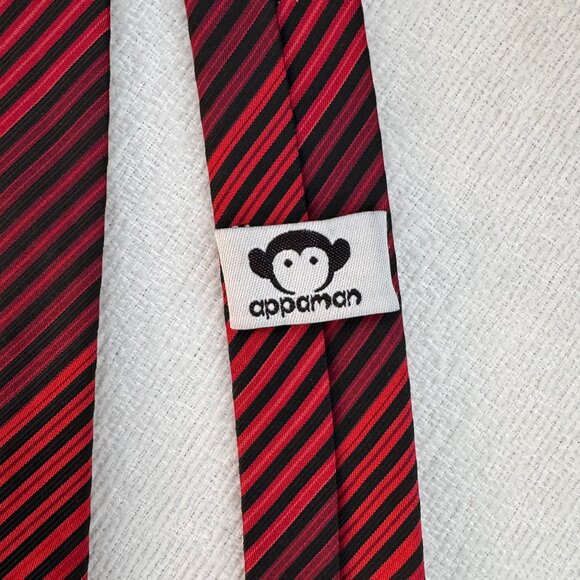 Appaman Kids Red and Black Tie - Picture 3 of 6